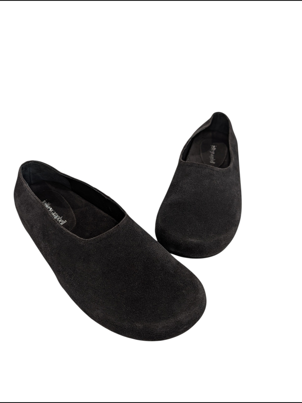 Jeffrey Campbell women's black suede ballet flats in size 8.5 Soft suede upper